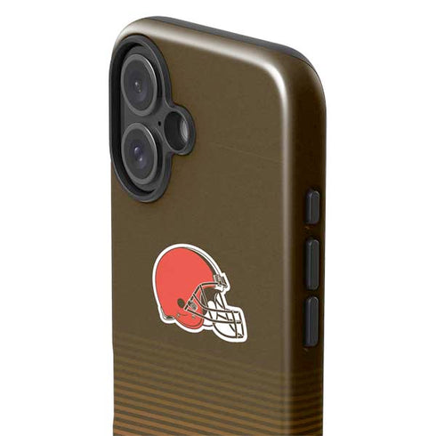 NFL Cleveland Browns Breakaway iPhone 16 Impact Case